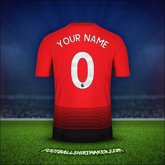 Jersey Manchester United 2018/19 -  your name - 0