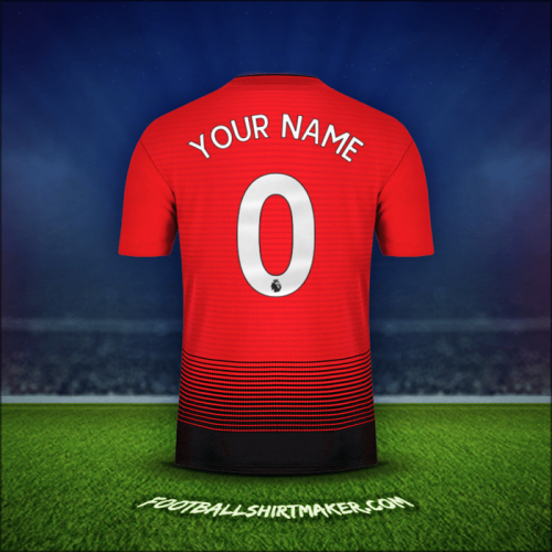 Jersey Manchester United 2018/19 -  your name - 0