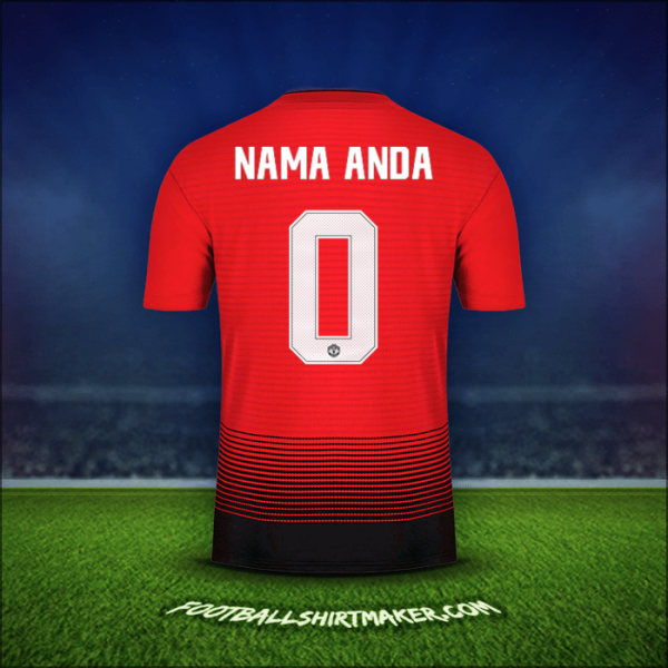 Jersey Manchester United Cup 2018/19 -  nama anda - 0