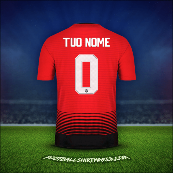 Maglia Manchester United Cup 2018/19 -  tuo nome - 0