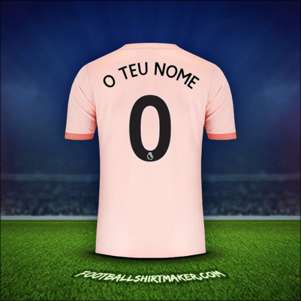 Camisola Manchester United 2018/19 Alternativa -  o teu nome - 0