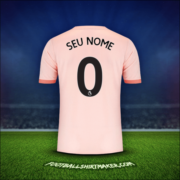Camisa Manchester United 2018/19 Alternativa -  seu nome - 0