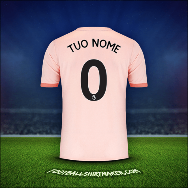 Maglia Manchester United 2018/19 Seconda -  tuo nome - 0