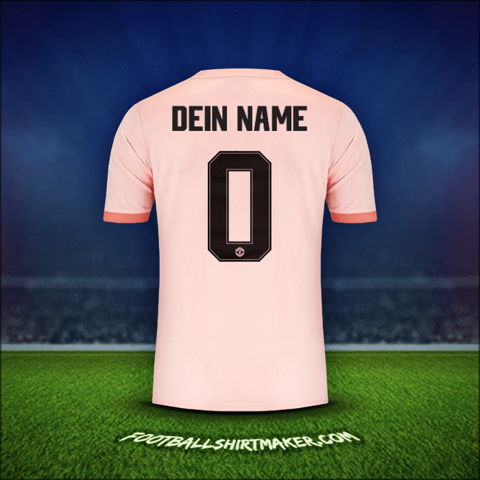 Trikot Manchester United Cup 2018/19 Auswärts -  dein name - 0