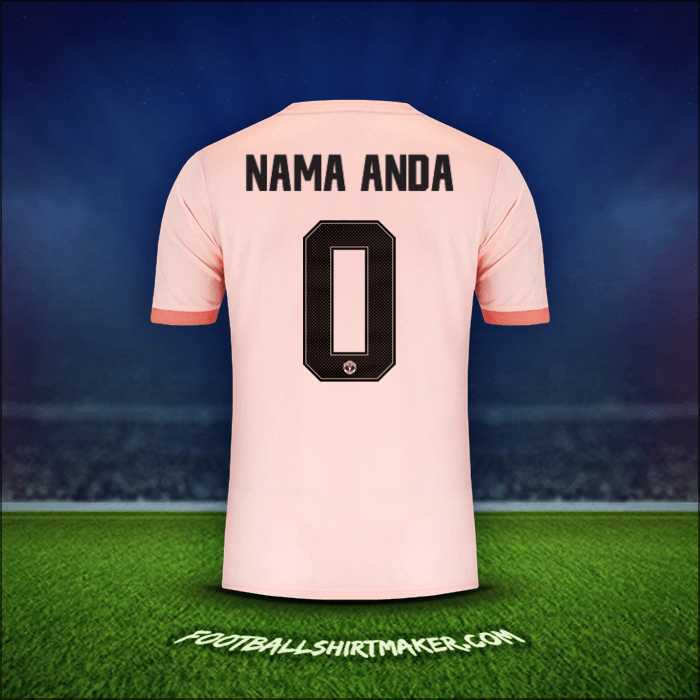 Jersey Manchester United Cup 2018/19 Alternatif -  nama anda - 0