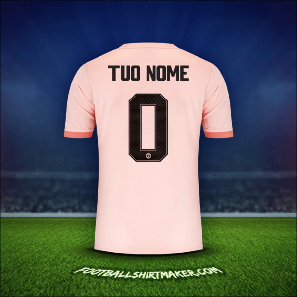 Maglia Manchester United Cup 2018/19 Seconda -  tuo nome - 0