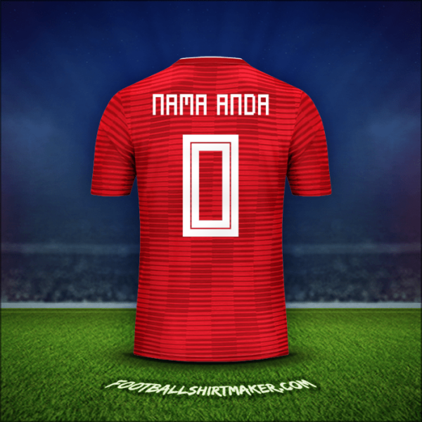 Jersey Iran 2018 Alternatif -  nama anda - 0