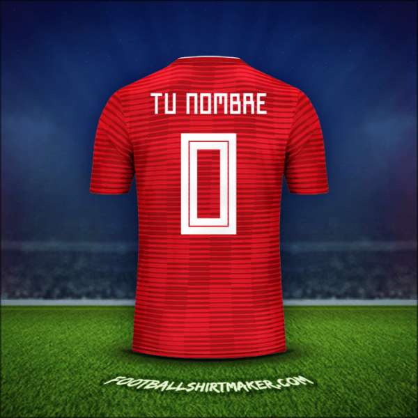 Camiseta Iran 2018 Visita -  tu nombre - 0