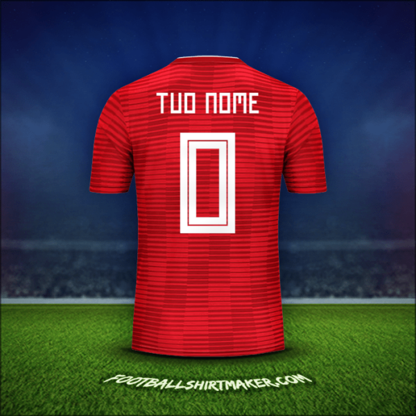 Maglia Iran 2018 Seconda -  tuo nome - 0