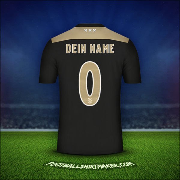 Trikot AFC Ajax 2018/19 Auswärts -  dein name - 0