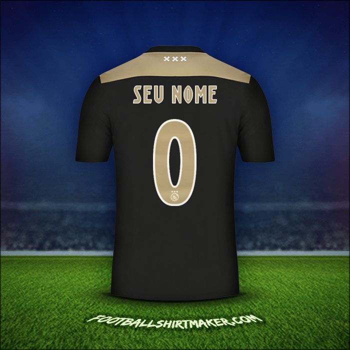 Camisa AFC Ajax 2018/19 Alternativa -  seu nome - 0