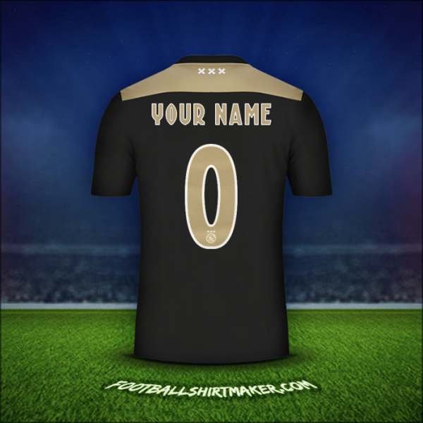 Jersey AFC Ajax 2018/19 Away -  your name - 0