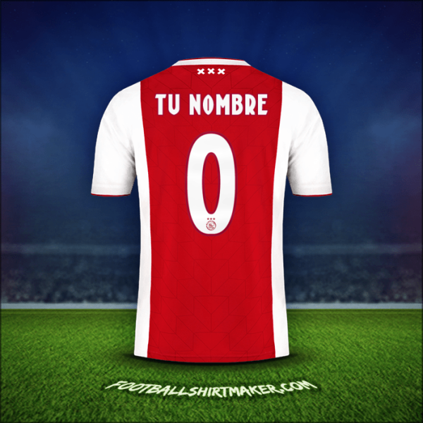 Camiseta AFC Ajax 2018/19 -  tu nombre - 0