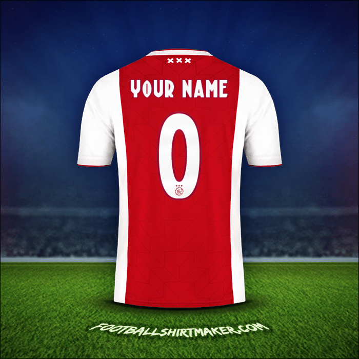 Jersey AFC Ajax 2018/19 -  your name - 0