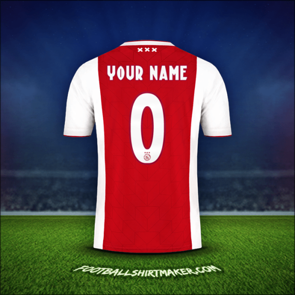 Jersey AFC Ajax 2018/19 -  your name - 0