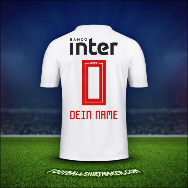 Trikot Sao Paulo FC 2019/20 -  dein name - 0