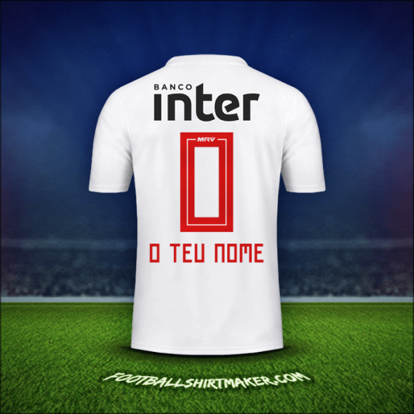 Camisola Sao Paulo FC 2019/20 -  o teu nome - 0