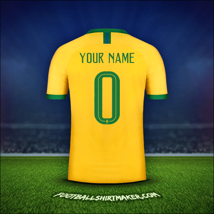 Shirt Brazil 2019 -  your name - 0
