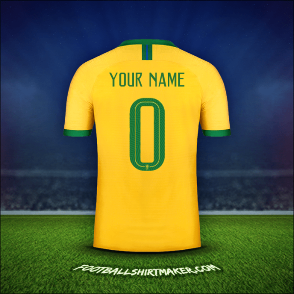 Shirt Brazil 2019 -  your name - 0