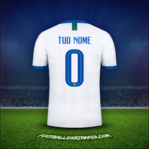 Maglia Brasile 2019 Terza -  tuo nome - 0