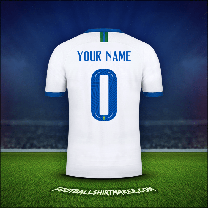 Shirt Brazil 2019 Third -  your name - 0