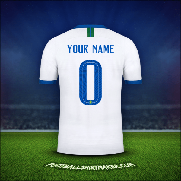 Shirt Brazil 2019 Third -  your name - 0