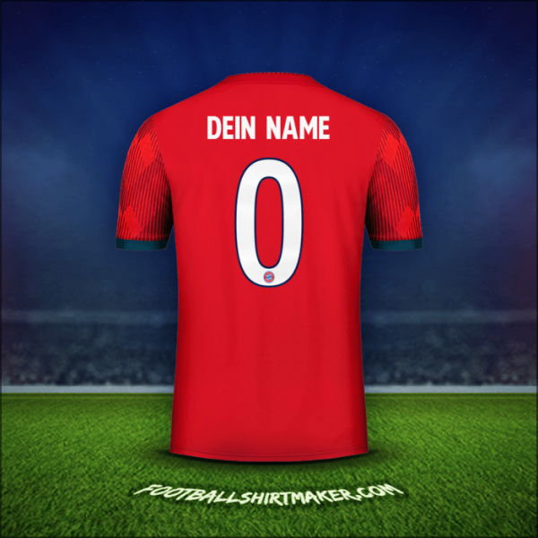 Trikot FC Bayern Munchen Cup 2018/19 -  dein name - 0