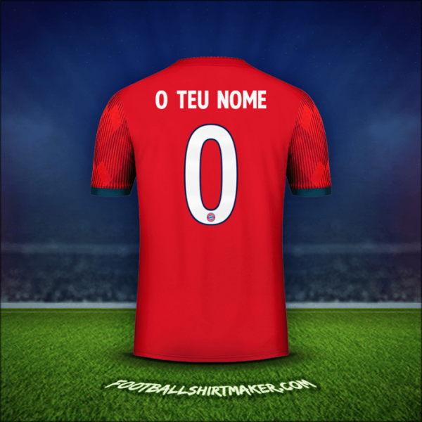 Camisola FC Bayern Munchen Cup 2018/19 -  o teu nome - 0