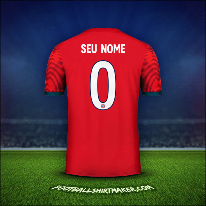 Camisa FC Bayern Munchen Cup 2018/19 -  seu nome - 0