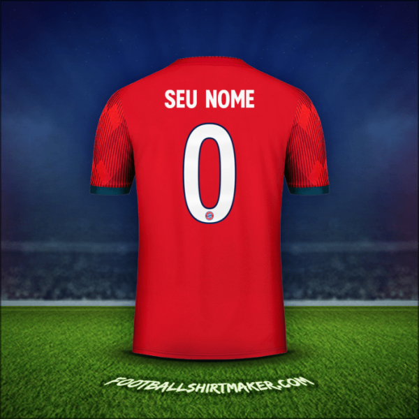Camisa FC Bayern Munchen Cup 2018/19 -  seu nome - 0