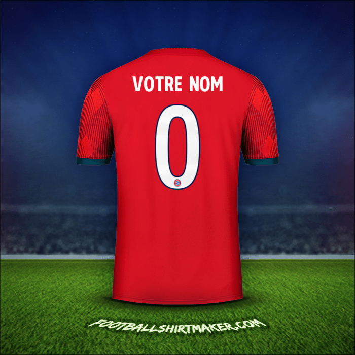 Maillot FC Bayern Munchen Cup 2018/19 -  votre nom - 0