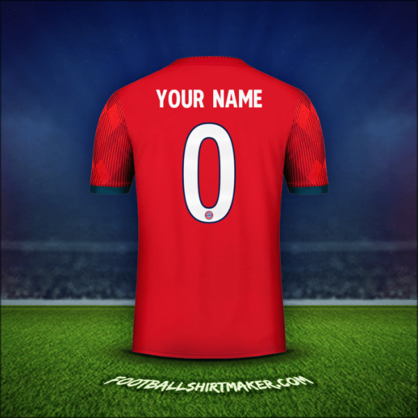 Jersey FC Bayern Munchen Cup 2018/19 -  your name - 0