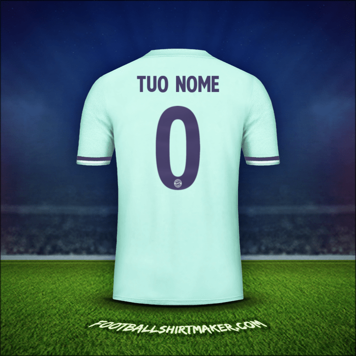 Maglia FC Bayern Munchen Cup 2018/19 Seconda -  tuo nome - 0