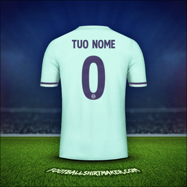Maglia FC Bayern Munchen Cup 2018/19 Seconda -  tuo nome - 0