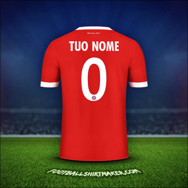 Maglia FC Bayern Munchen Cup 2017/18 -  tuo nome - 0