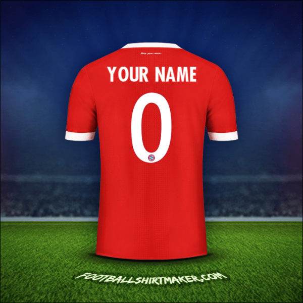 Shirt FC Bayern Munchen Cup 2017/18 -  your name - 0
