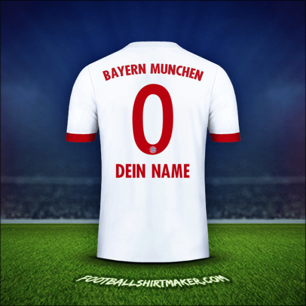 Trikot FC Bayern Munchen 2017/18 Dritte -  dein name - 0