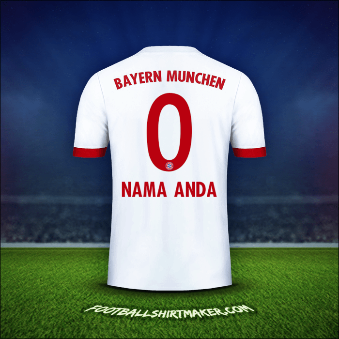 Jersey FC Bayern Munchen 2017/18 Ketiga -  nama anda - 0