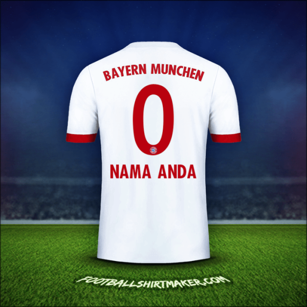 Jersey FC Bayern Munchen 2017/18 Ketiga -  nama anda - 0