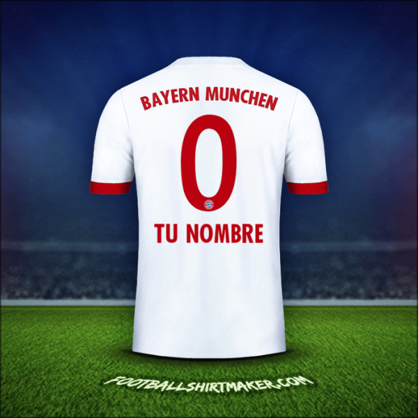 Camiseta FC Bayern Munchen 2017/18 Tercera -  tu nombre - 0