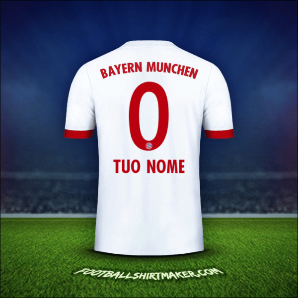 Maglia FC Bayern Munchen 2017/18 Terza -  tuo nome - 0