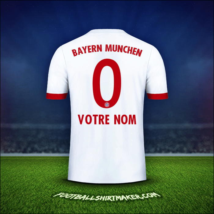 Maillot FC Bayern Munchen 2017/18 Troisième -  votre nom - 0