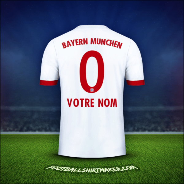 Maillot FC Bayern Munchen 2017/18 Troisième -  votre nom - 0