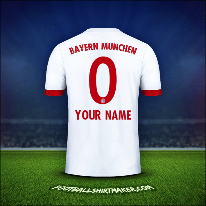 Shirt FC Bayern Munchen 2017/18 Third -  your name - 0
