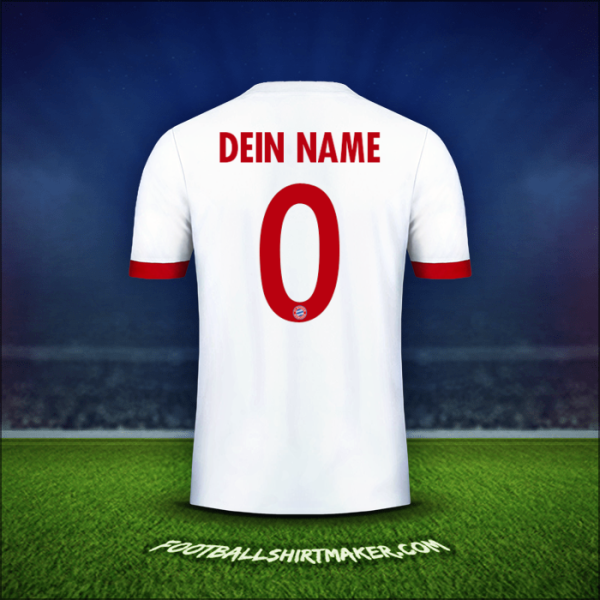 Trikot FC Bayern Munchen Cup 2017/18 Dritte -  dein name - 0