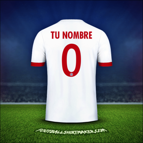 Camiseta FC Bayern Munchen Cup 2017/18 Tercera -  tu nombre - 0