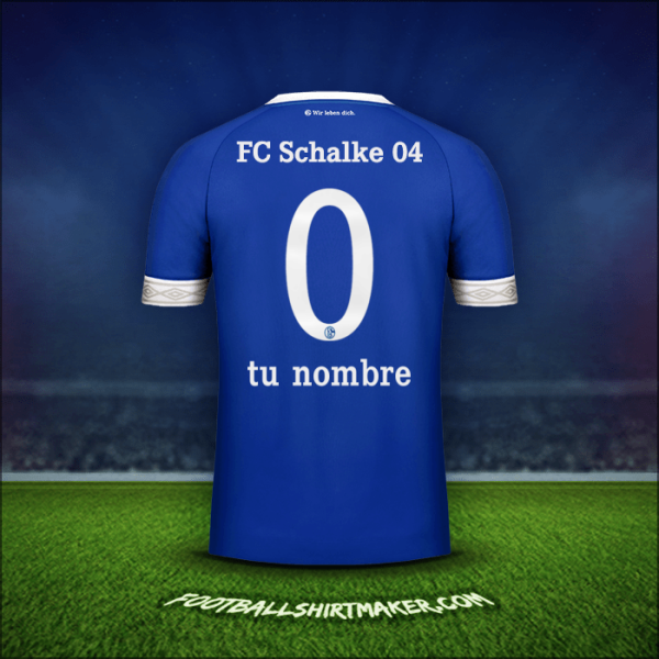 Camiseta Schalke 04 2018/19 -  tu nombre - 0