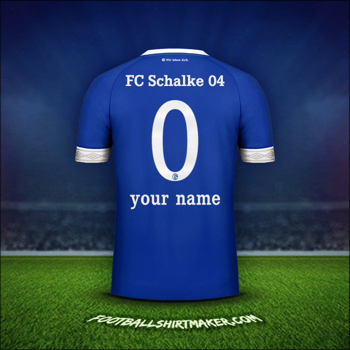 Jersey Schalke 04 2018/19 -  your name - 0