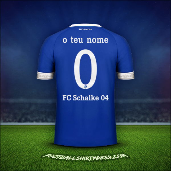 Camisola Schalke 04 Cup 2018/19 -  o teu nome - 0