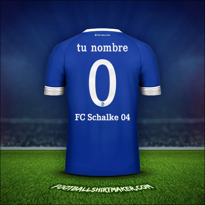 Camiseta Schalke 04 Cup 2018/19 -  tu nombre - 0